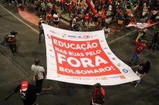 Ato pela vida, democracia, emprego e renda!Fora Bolsonaro!